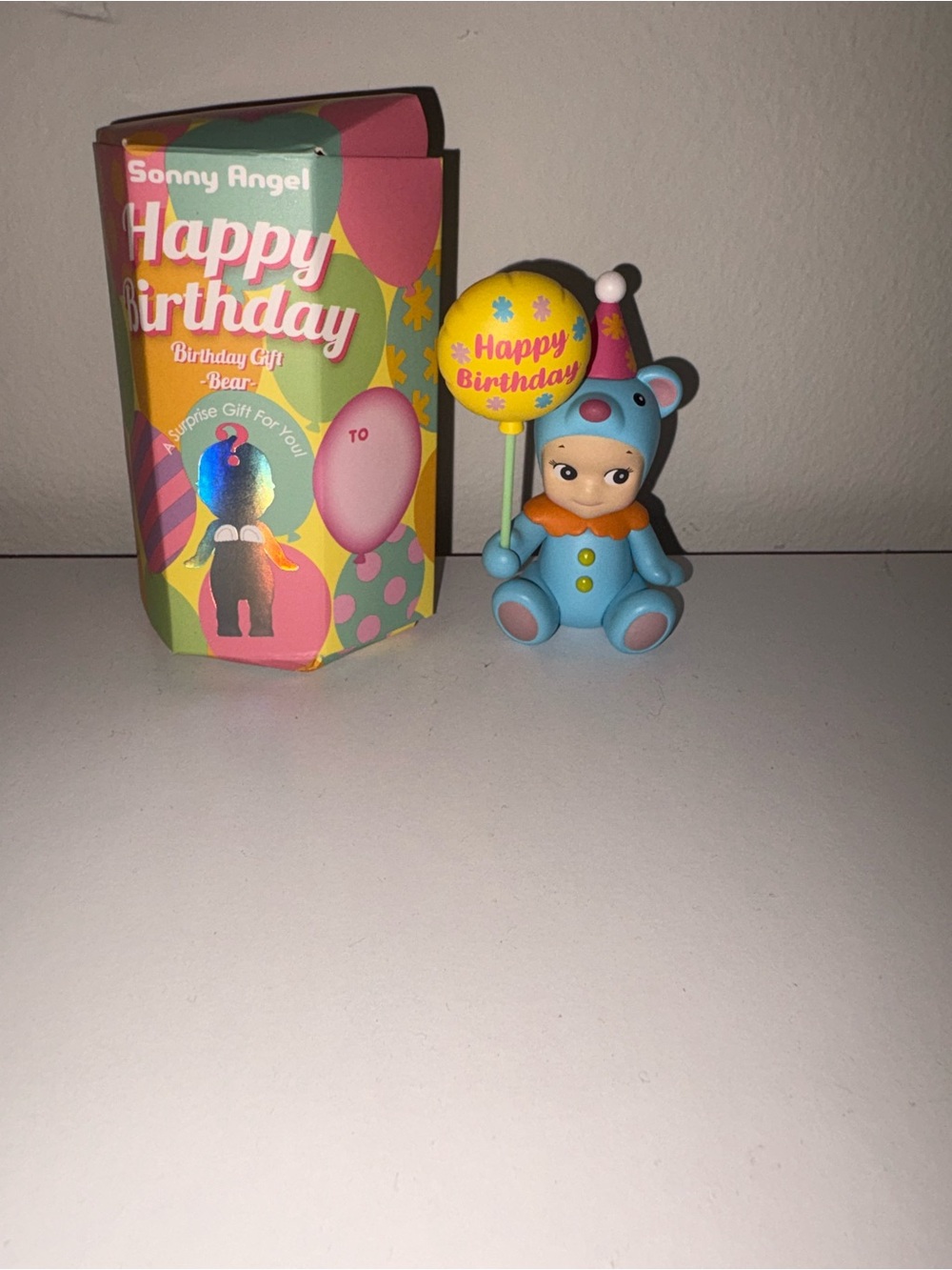 Blue Happy Birthday Sonny Angel